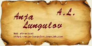 Anja Lungulov vizit kartica